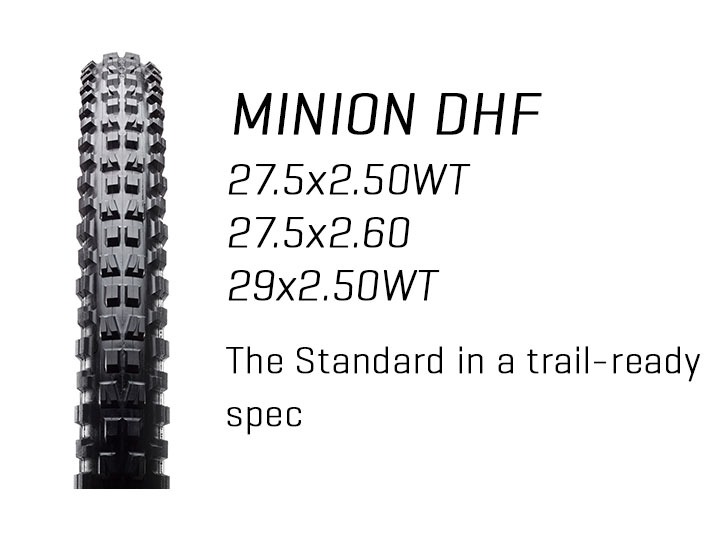 Wide Trail (WT) Design Maxxis Tires USA