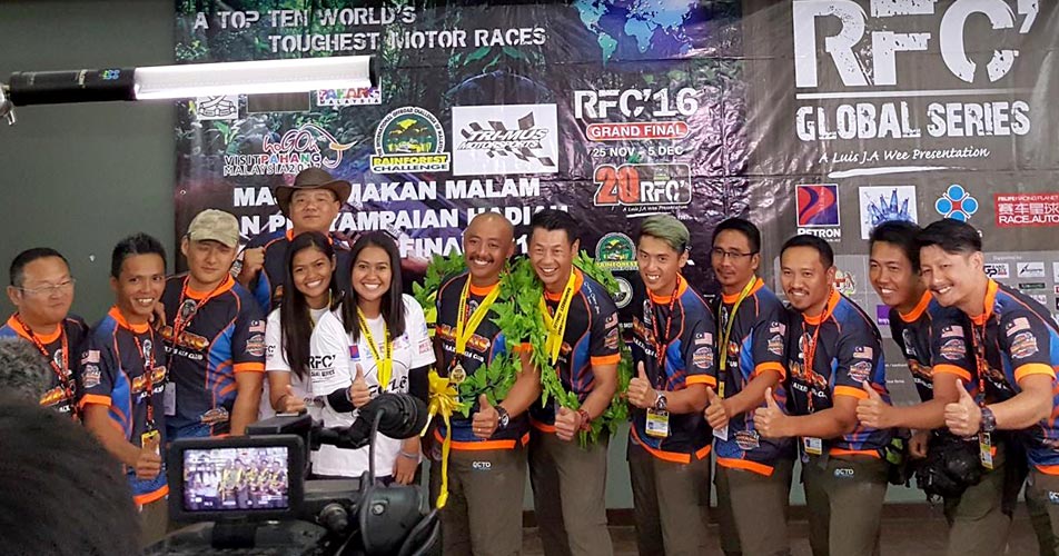 Maxxis Malaysia remporte le défi de la forêt tropicale