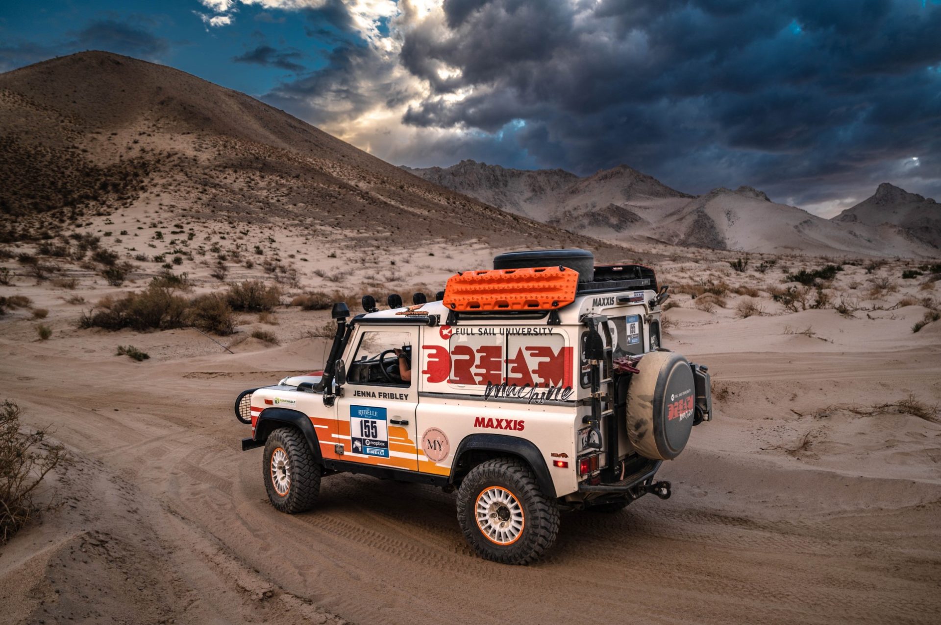 Truck in the desert