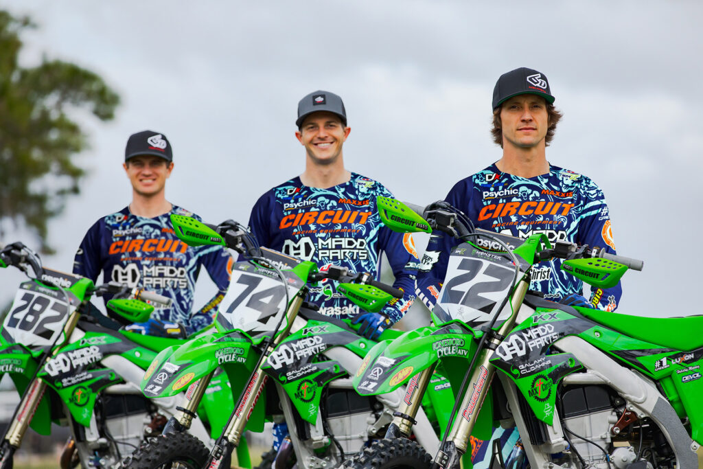 MaddParts.com Kawasaki et Maxxis s’associent pour l’AMA Supercross 2024