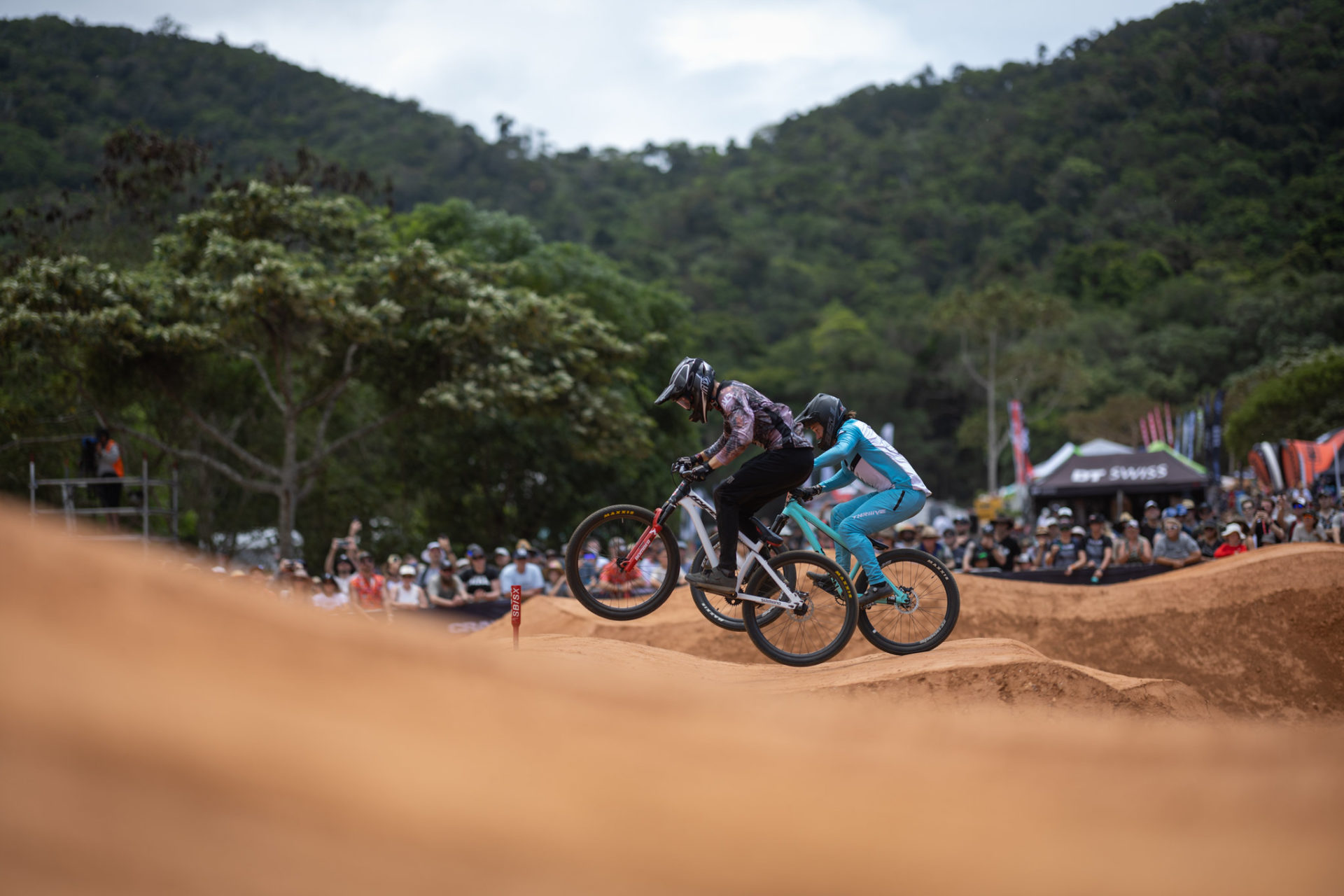 Bas racing pump track in Cairns