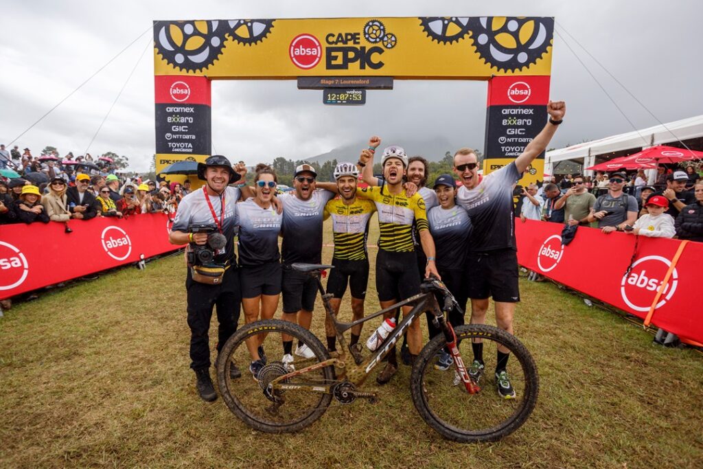 SCOTT-SRAM MTB’s Schurter, Colombo Triumph at Cape Epic