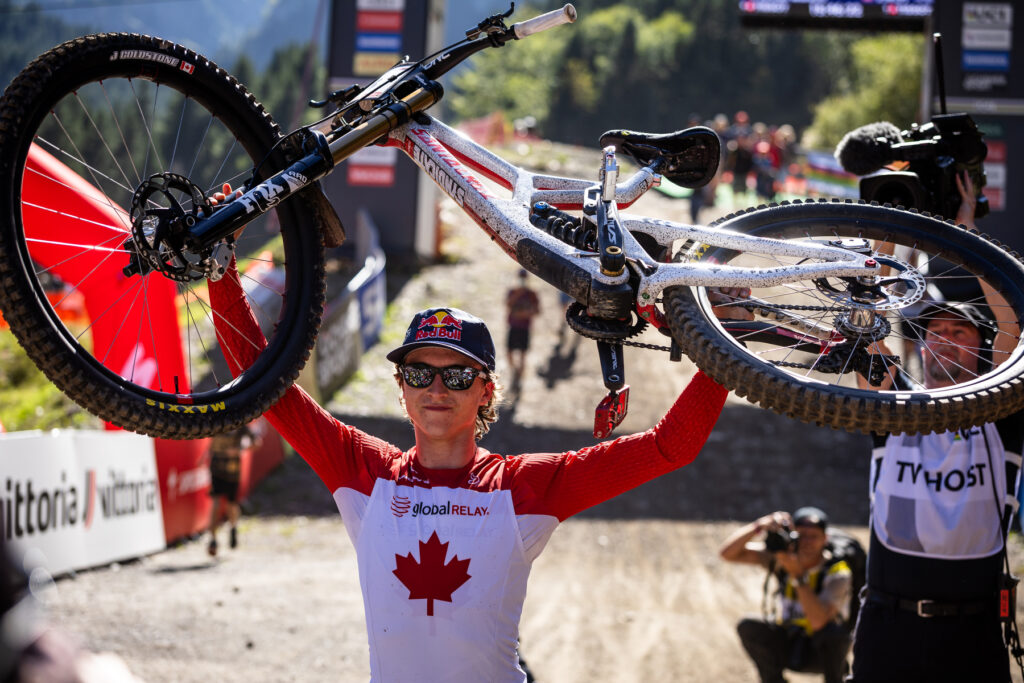 Jackson Goldstone Wins Downhill World Champs!