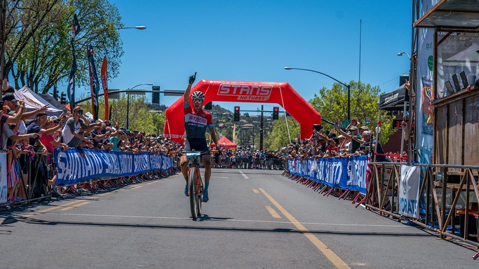 Swenson first across the line for the men