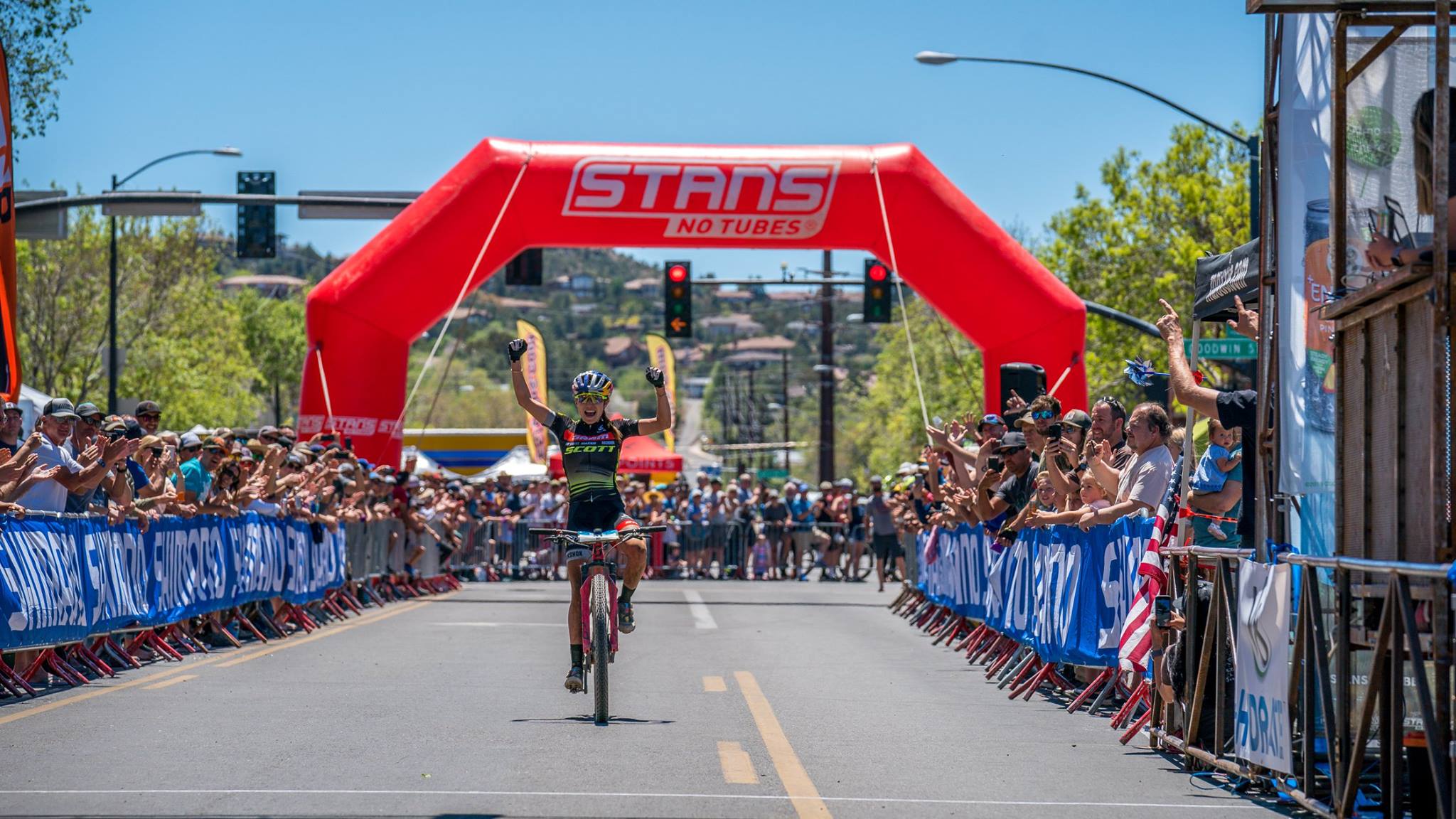 Courtney first across in Pro Women