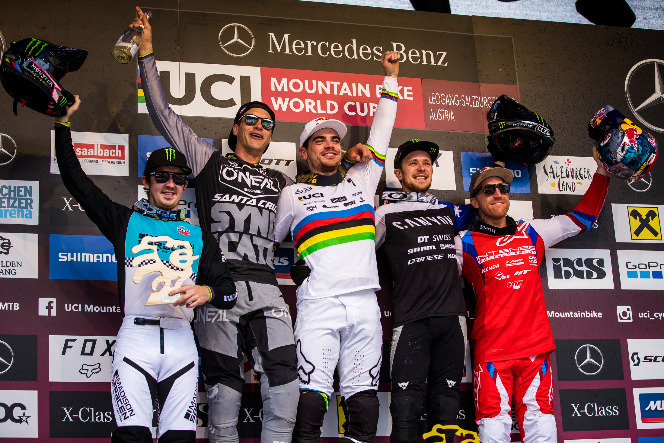THe Elite Men's Podium