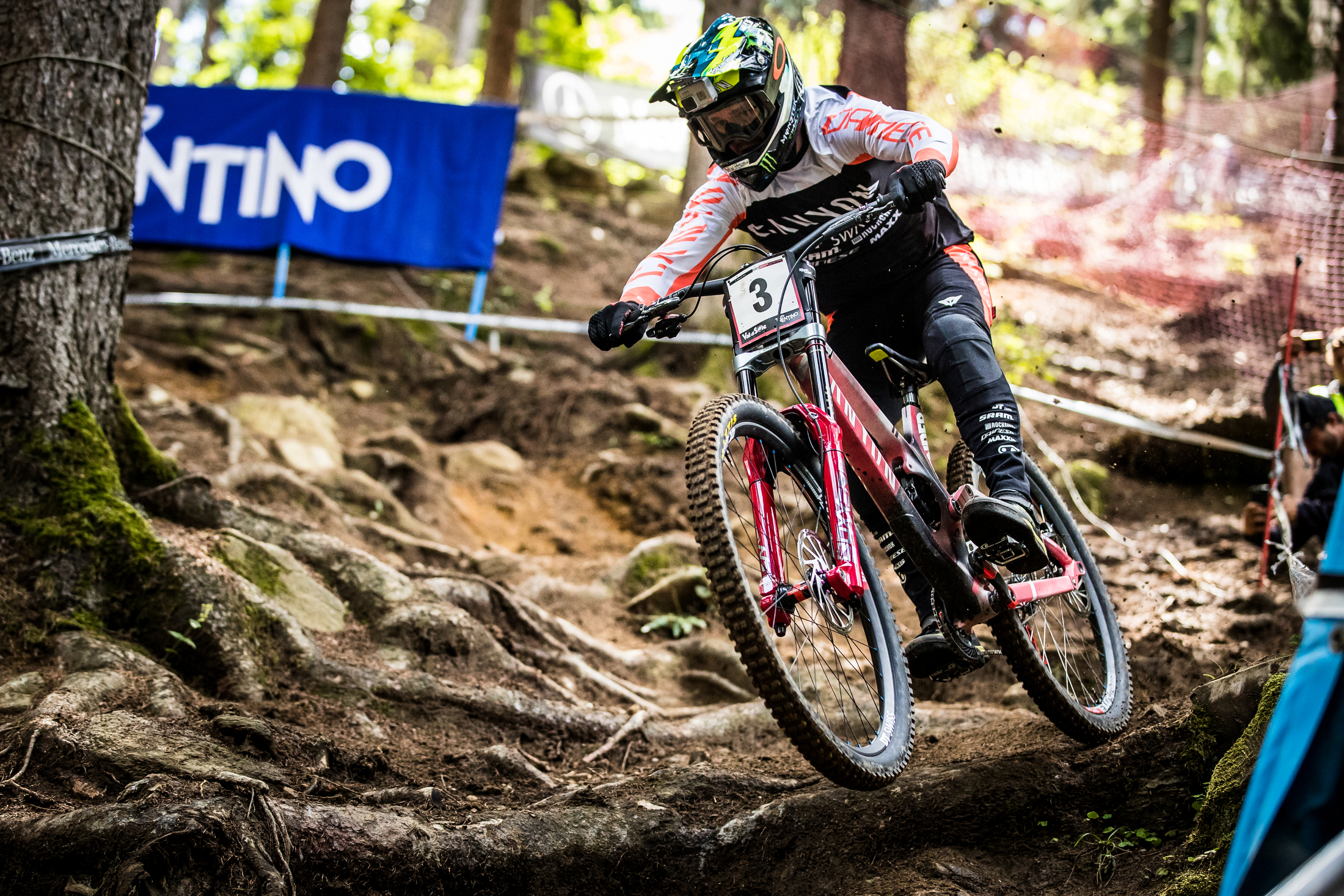 Cabirou Wins by 11 Seconds at World Cup Val di Sole DH