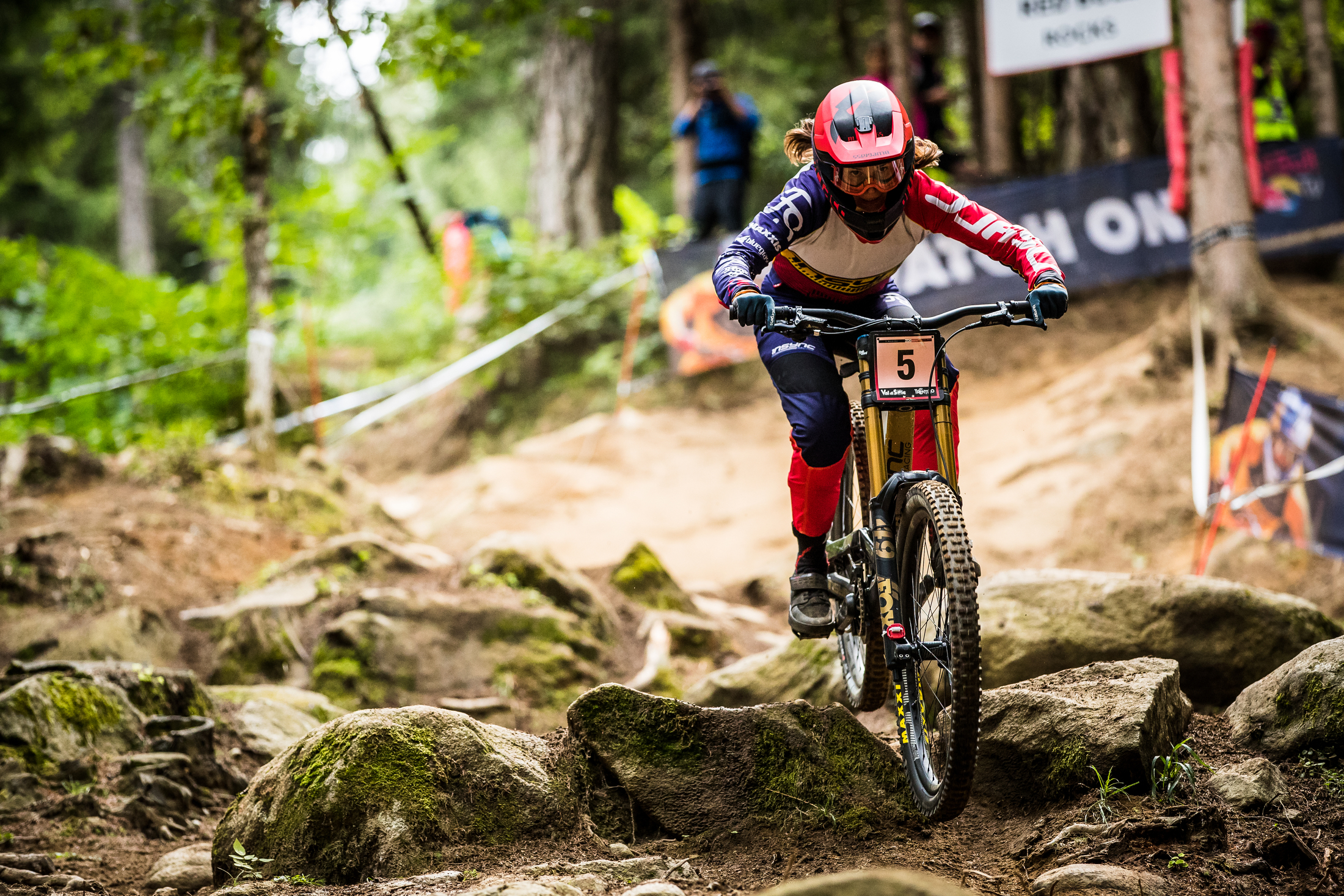 Cabirou Wins by 11 Seconds at World Cup Val di Sole DH