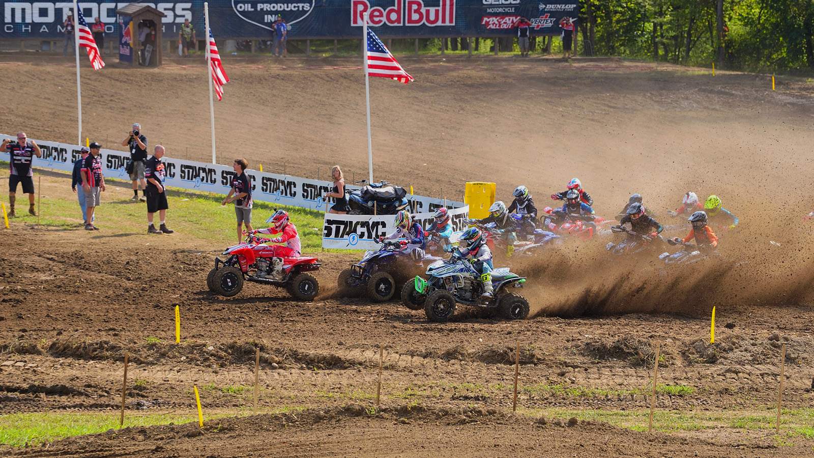 Joel Hetrick rips yet another ATV Motocross Holeshot