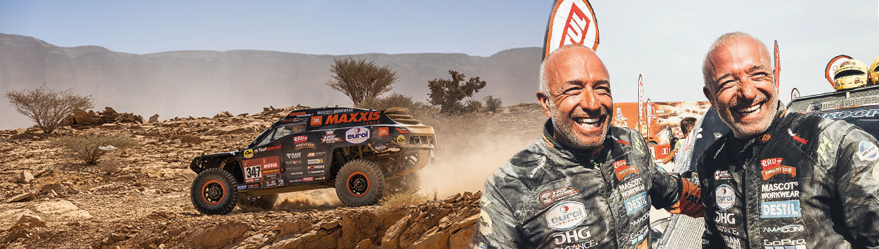 Maxxis is bandenpartner én sponsor van Tim & Tom Coronel tijdens Dakar 2021!