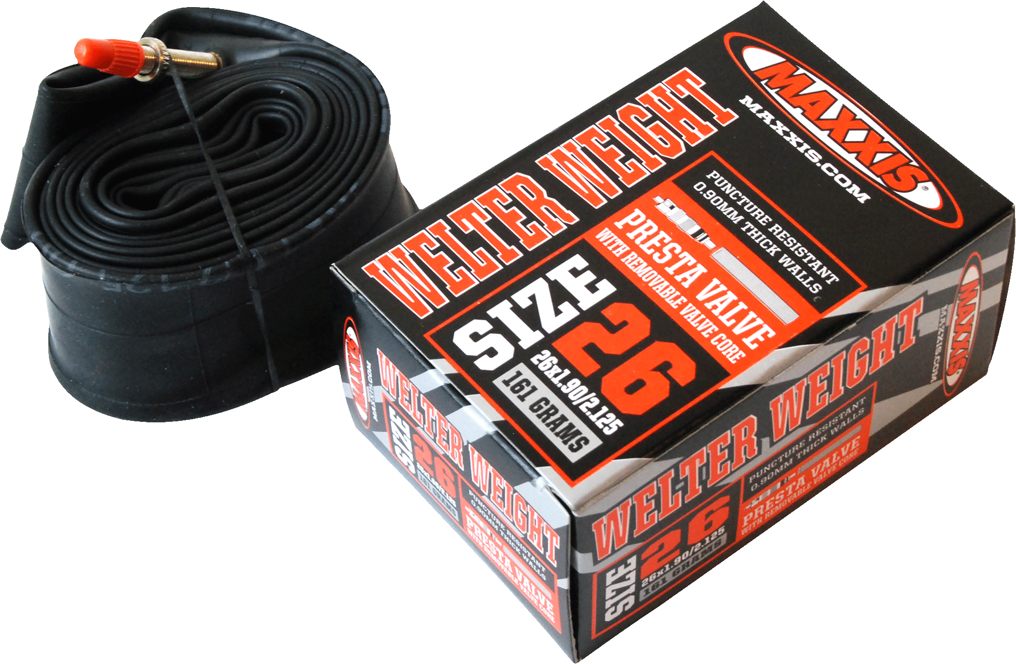 1 to 6 tubes Maxxis Welter Weight 29x1.75/2.4 Presta Inner Tube 48mm Valve 