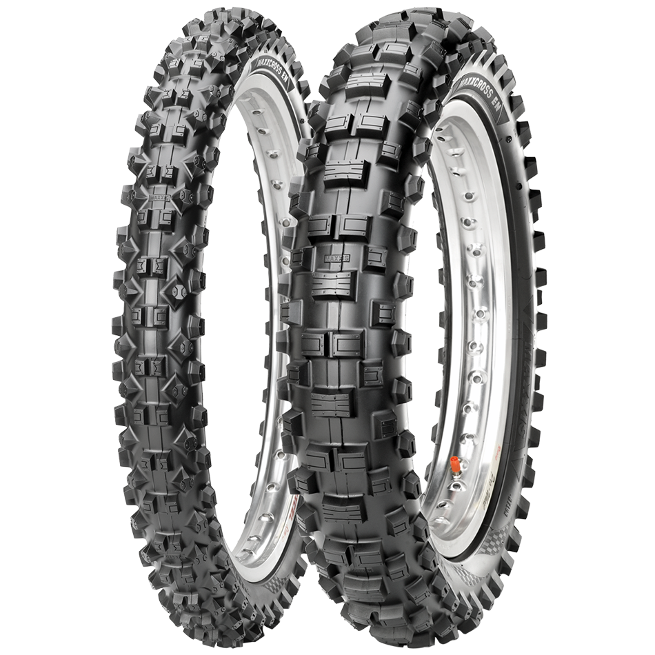 Maxxis M7314 Maxx Enduro Tyre 120 90 18 Road Legal FIM Approved E Marked MX DRZ 
