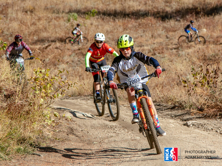 NICA racers on course