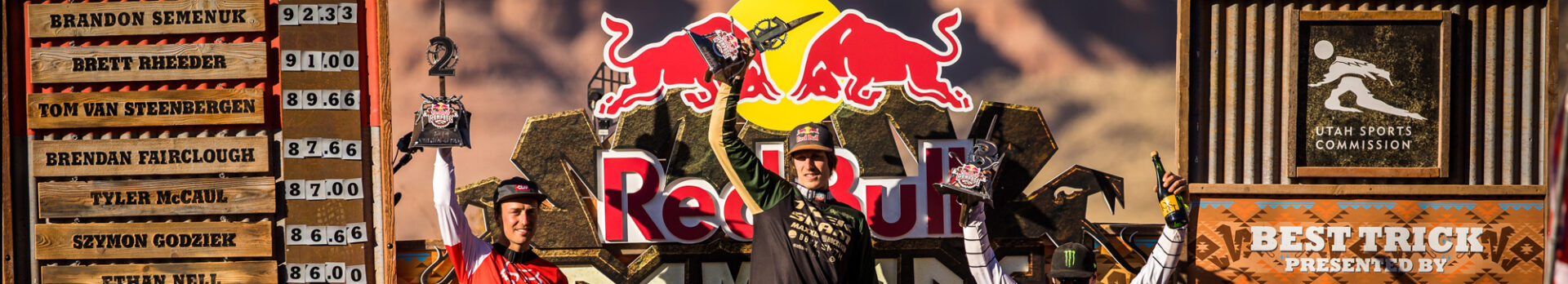 Rampage podium