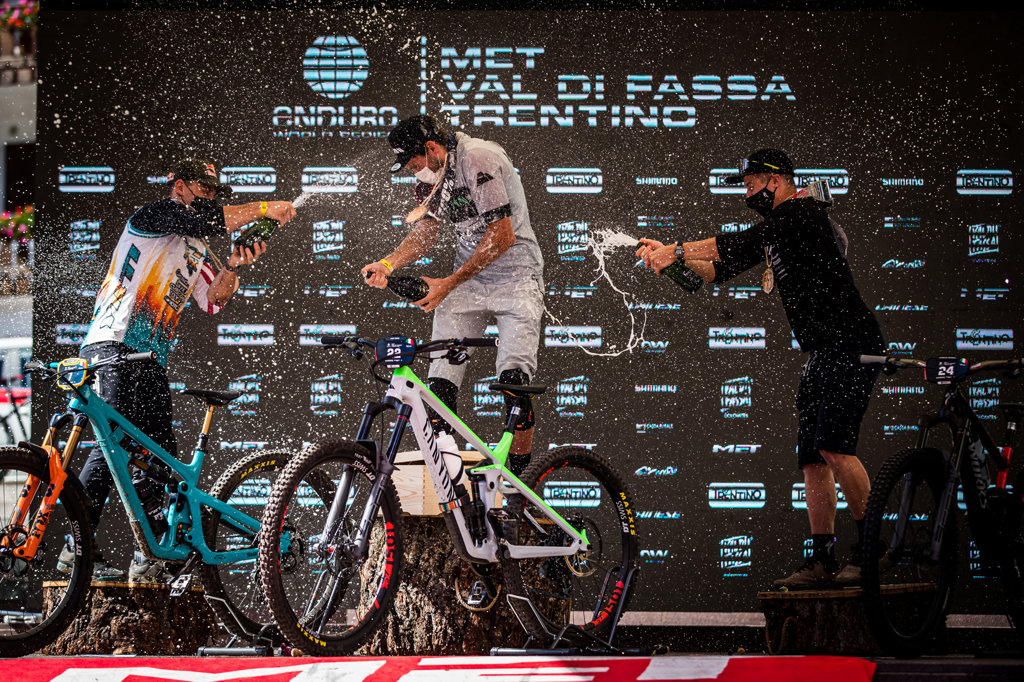 Men's podium, round #2