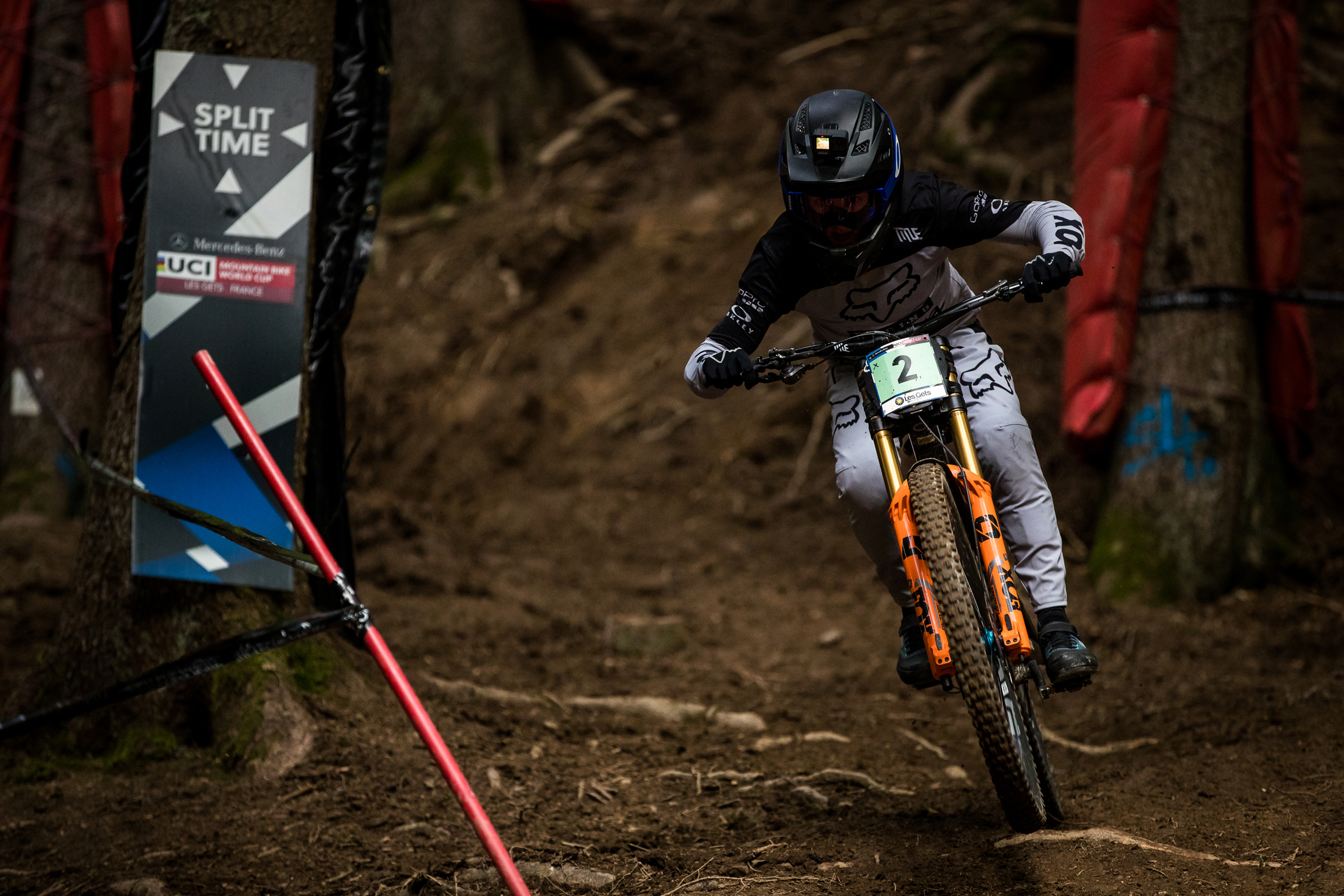 Jackson Goldstone on his way to his first World Cup win