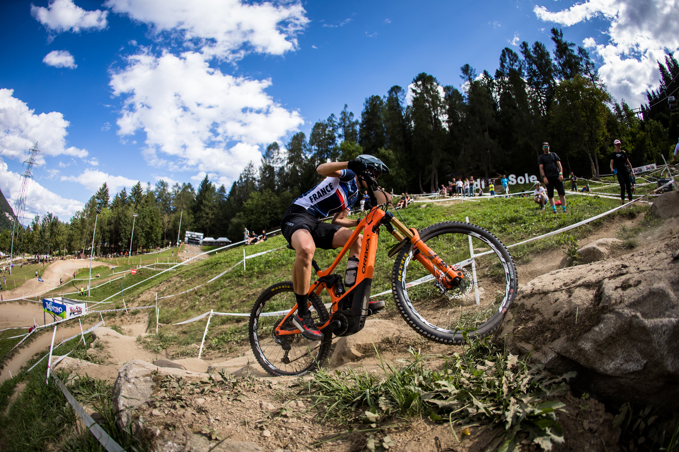 Ebike race at World Champs