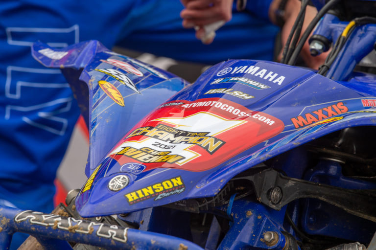 Wienen's ATV MX championship plate