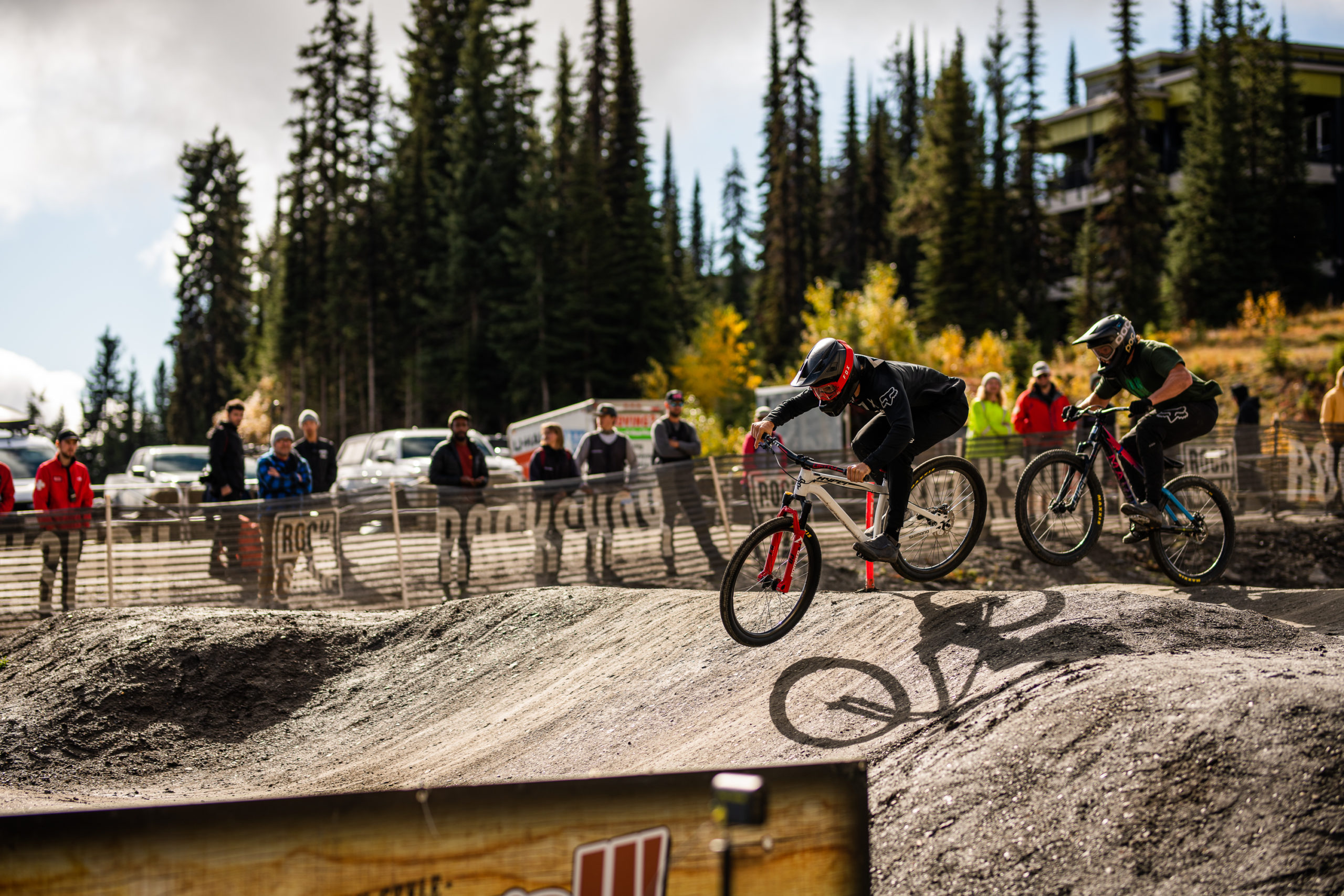 Crankworx BC pump track challenge