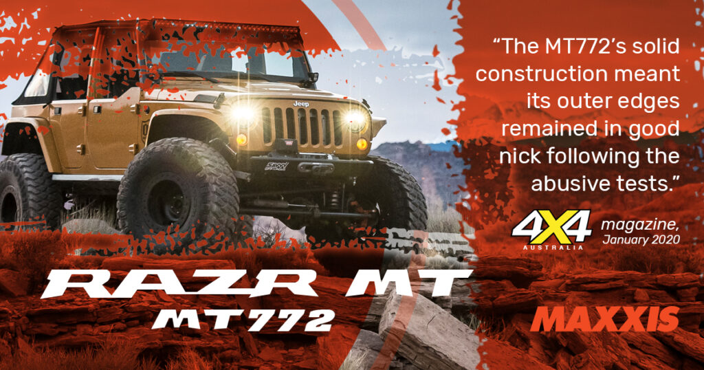 Razr MT Wins 4×4 Australia Tyre Test