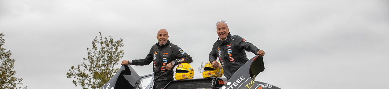 Tim and Tom Coronel looking forward to the 2019 Dakar Rally in good spirits
