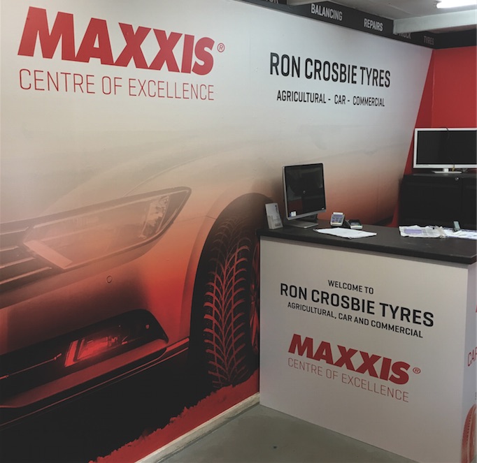 Ron Crosbie Tyres Chooses Maxxis Makeover