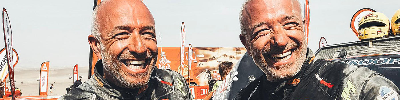 Tim & Tom made it to the finish of the Dakar Rally 2019