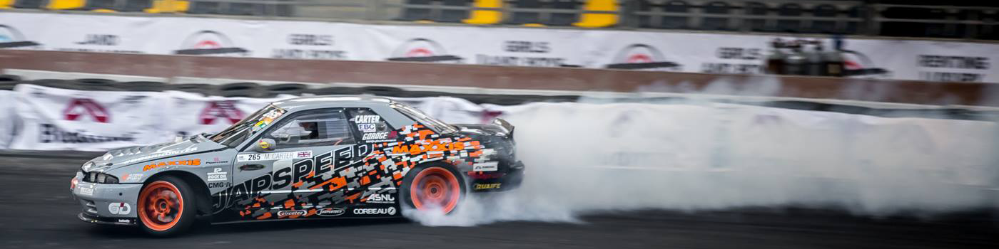 Matt Carter on top at British Drift Championship