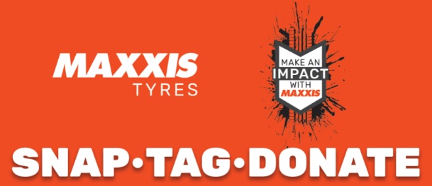 Maxxis Launch Snap, Tag, Donate Initiative