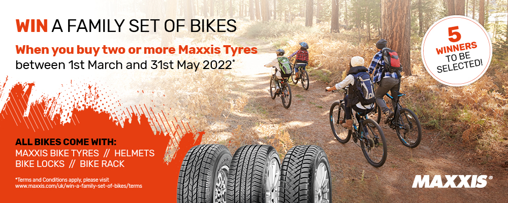 35187 Maxxis Family Bikes Giveaway Promo-Tyresurf Banner (1000x400px) v3