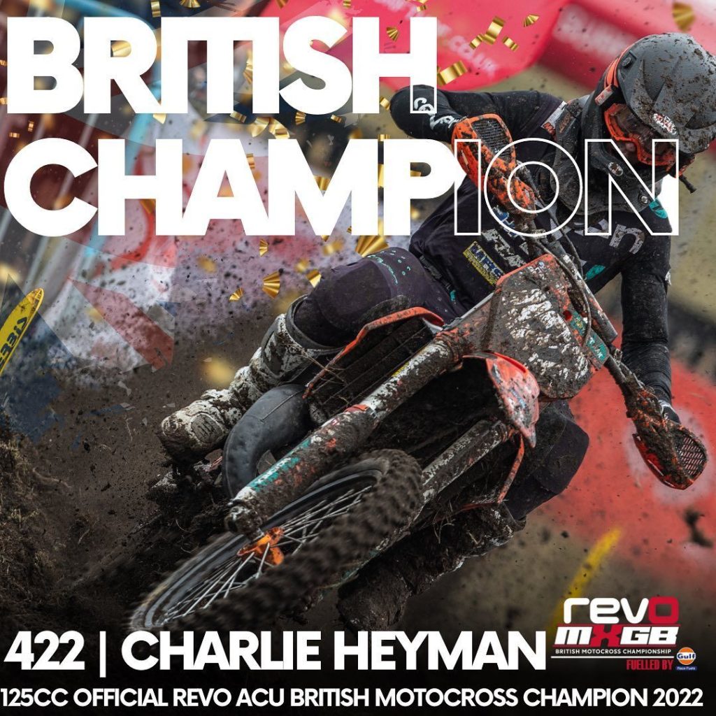 Charlie Heyman and SJP Moto Claim British and MX Nationals Crowns
