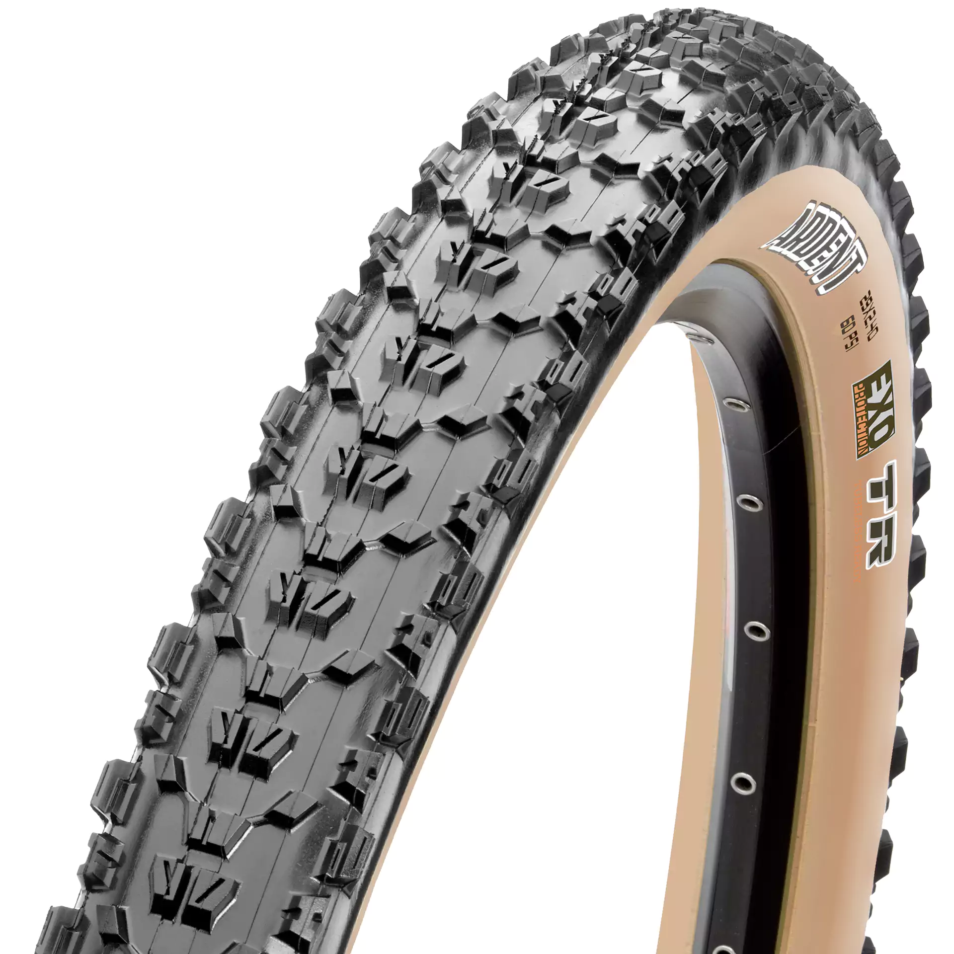 Great on Dirt Road Tubeless Tires Durable 29" x 2.4" Ardent Fldg 60A Tire 