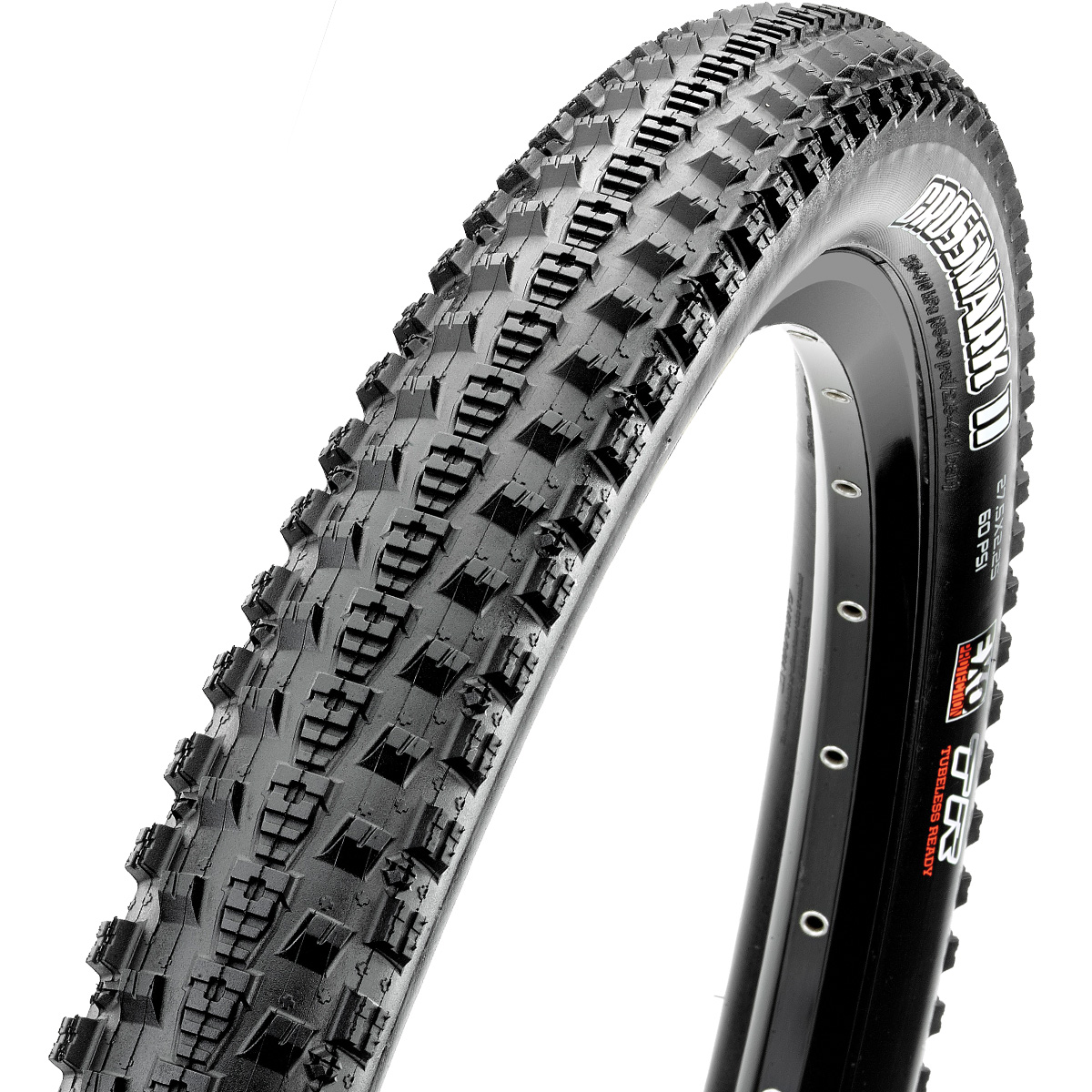 2PCS 1 PAIR 26 x 2.10" Black Mountain Bike Tires Maxxis Crossmark MTB Tyres 