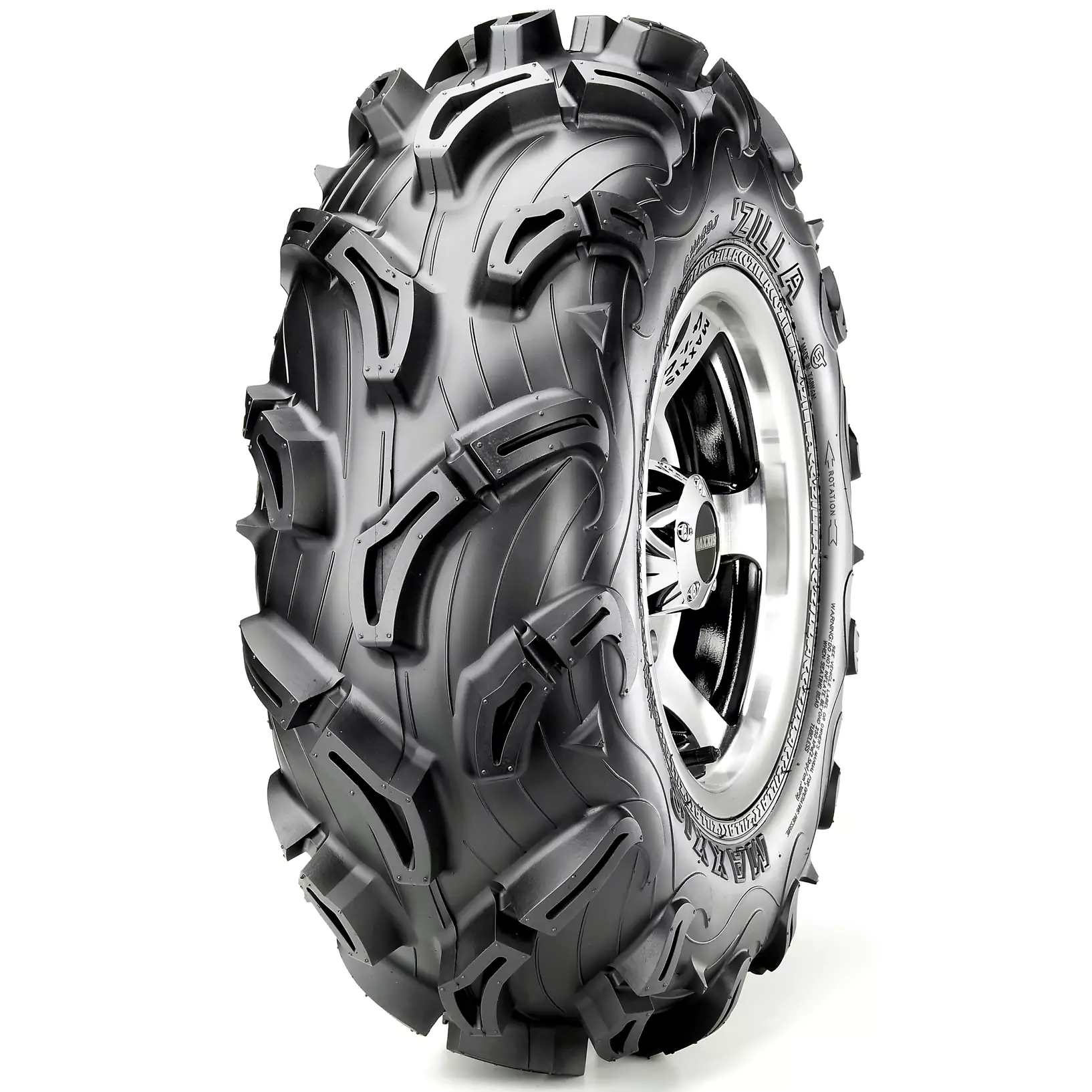 Maxxis Zilla front UTV/side by side tire.