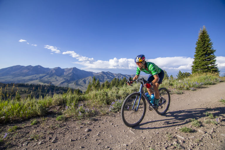 Rebecca Rusch riding in Idaho