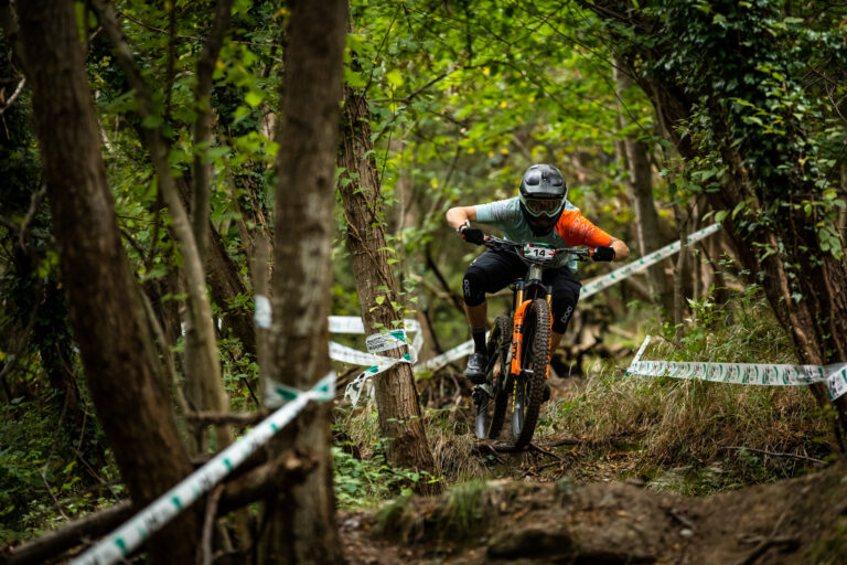 Ibis rider racing the EWS