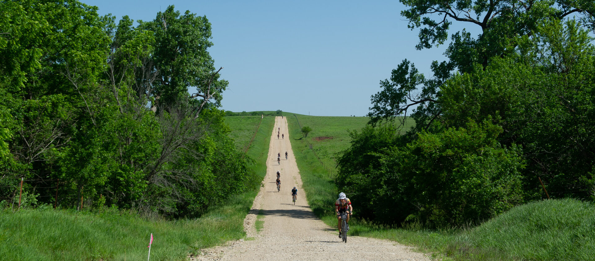 Riders compete in 2019 Dirty Kanza.