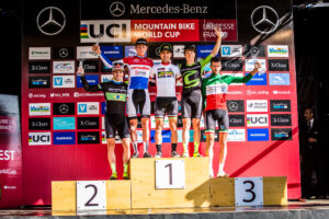 UCI La Bresse XC posium