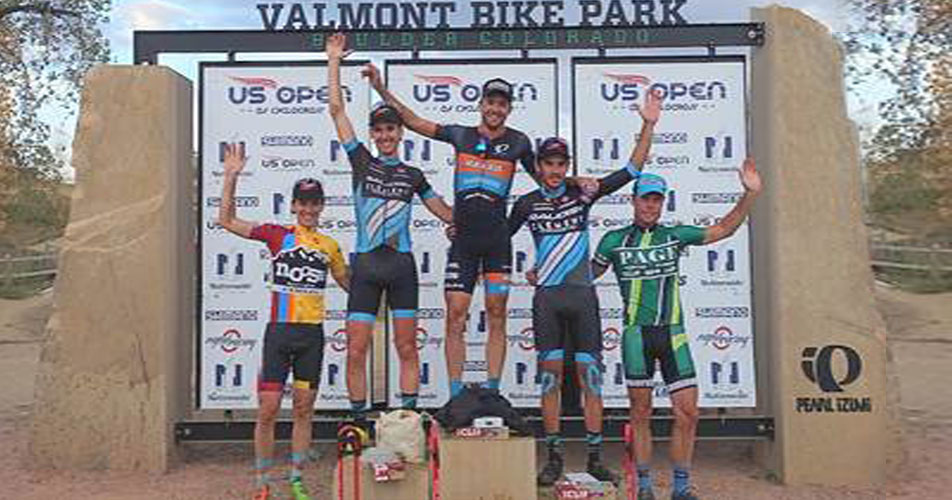 CX podium at Valmont
