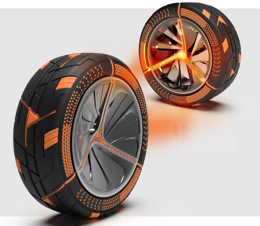 Maxxis Silver A'Design-award-winning tires.