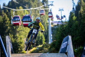 Troy sending it off a bridge