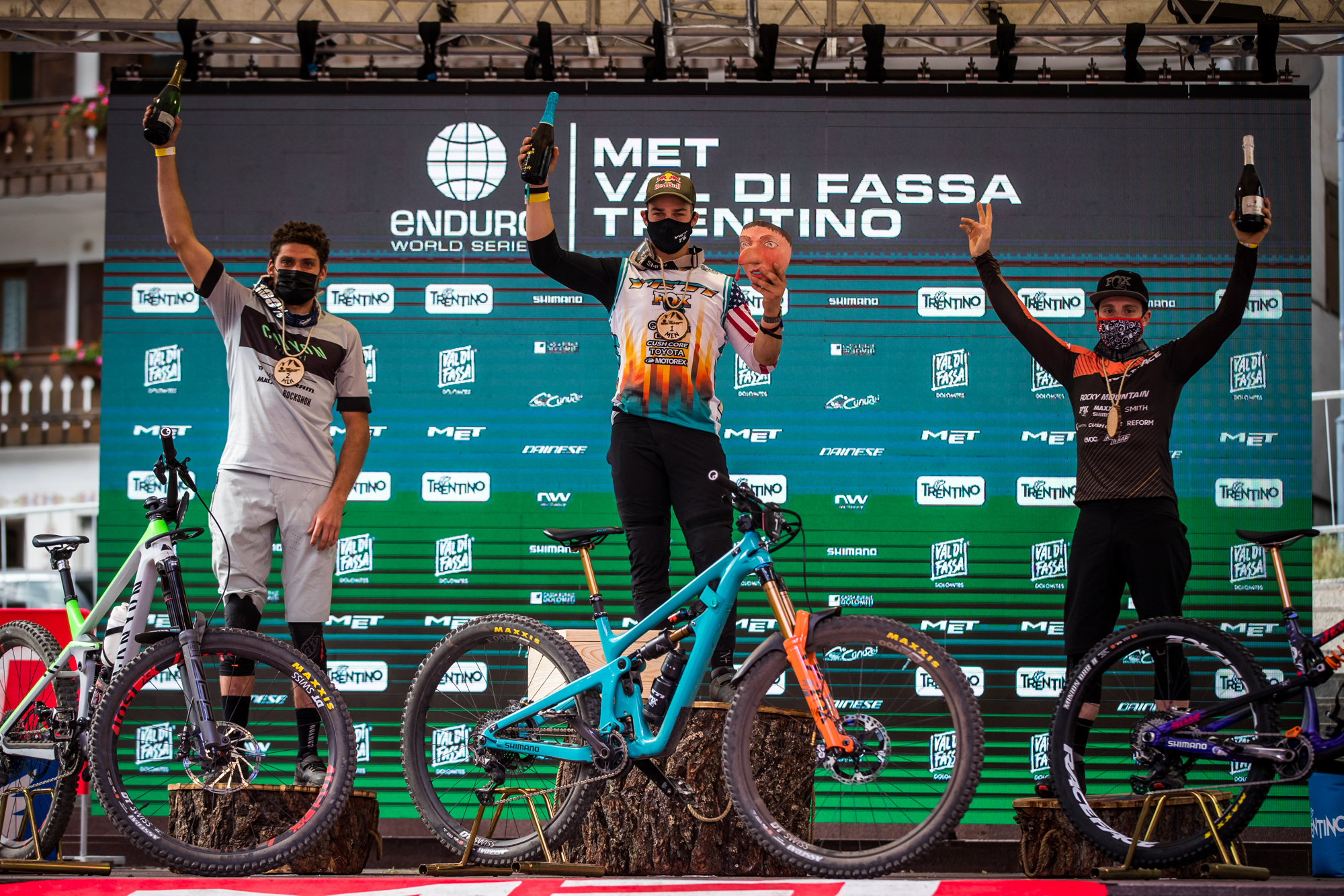 Men's podium, EWS #1