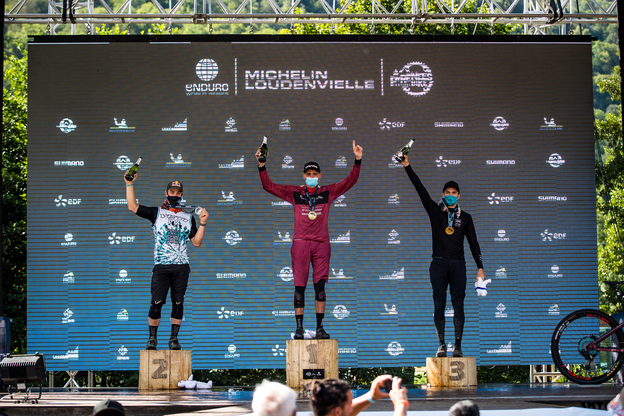 EWS Loudenvielle podium