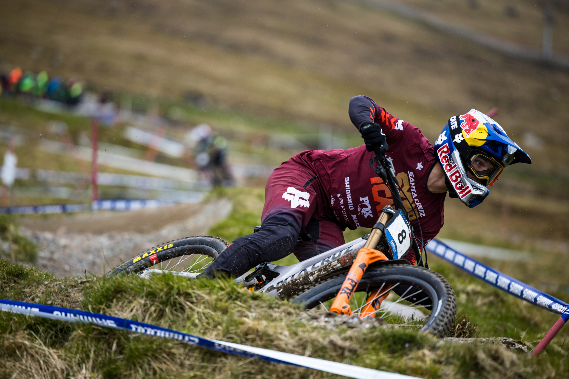 Laurie Greenland railing a Fort William berm