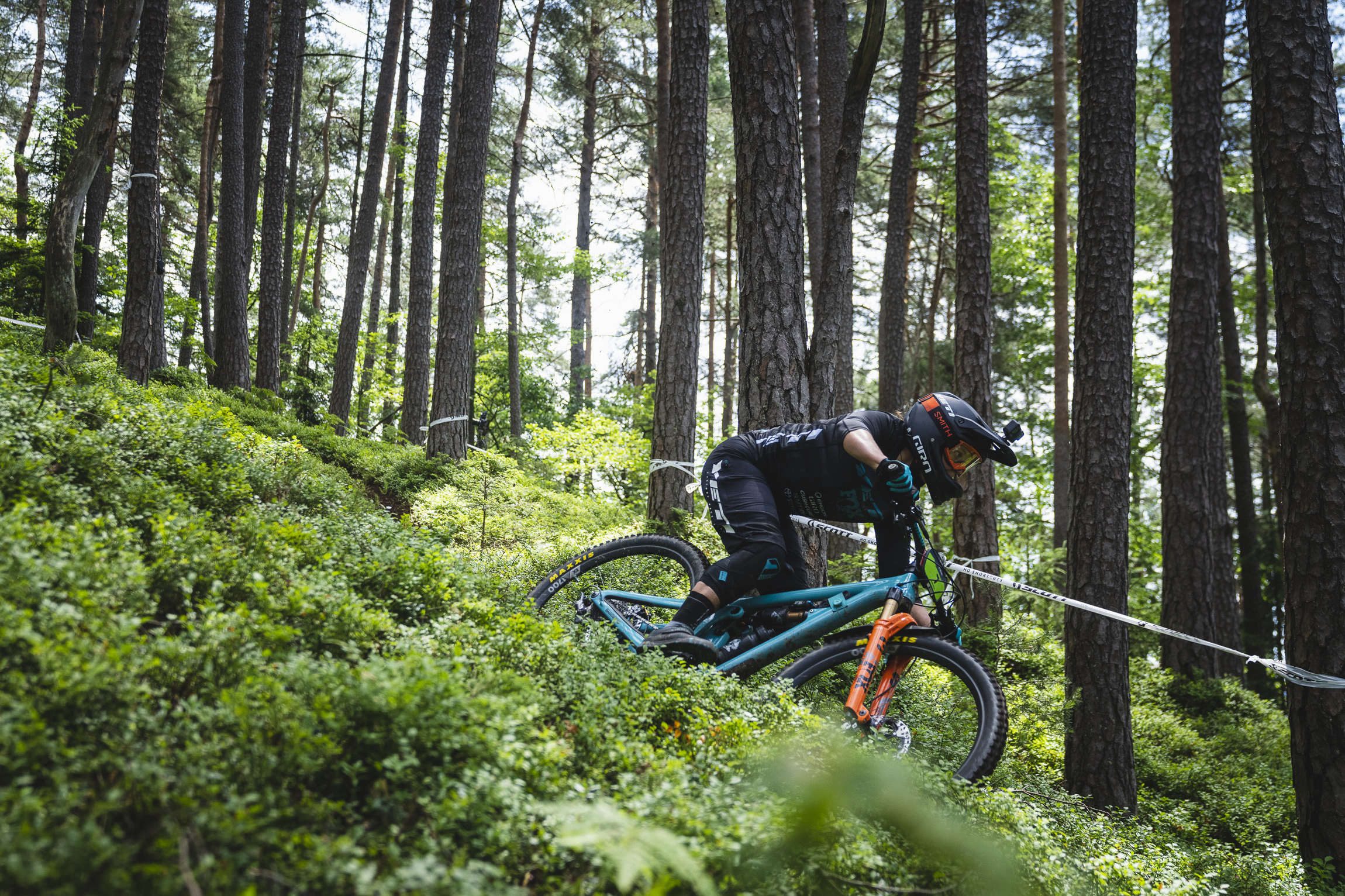 Bex rallying down Petzen trails