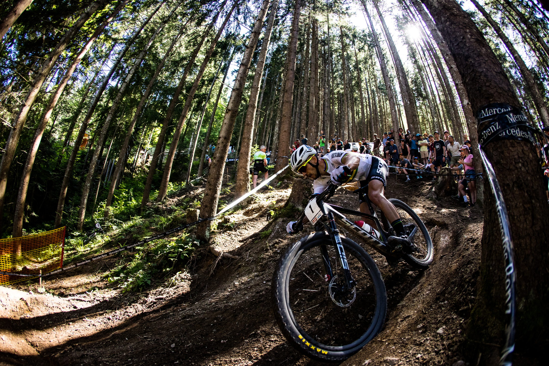 Nino rolling to second in Leogang