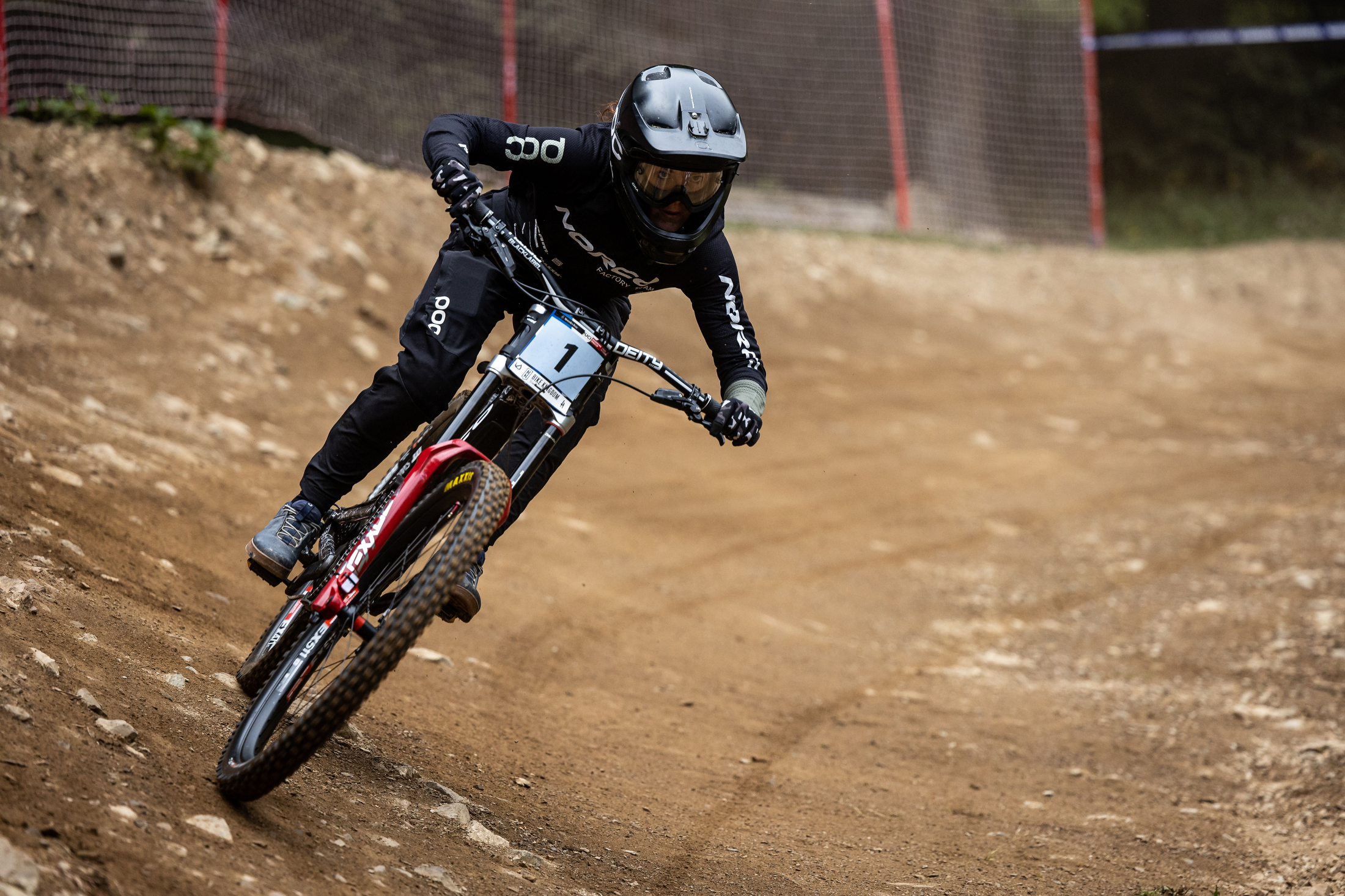 Gracey crushing the Lenzerheide course