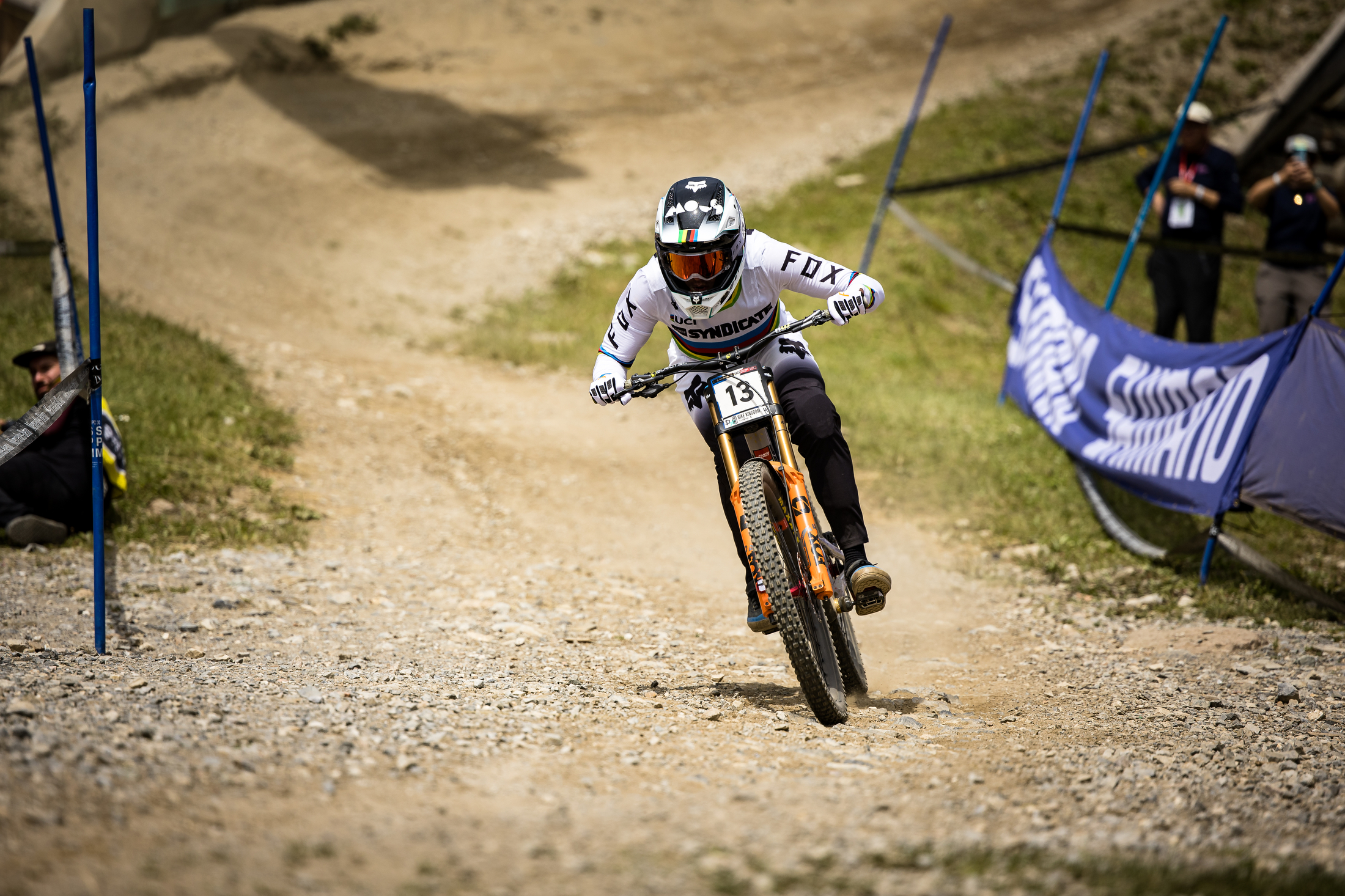 Greg on his way to 3rd in Lenzerheide