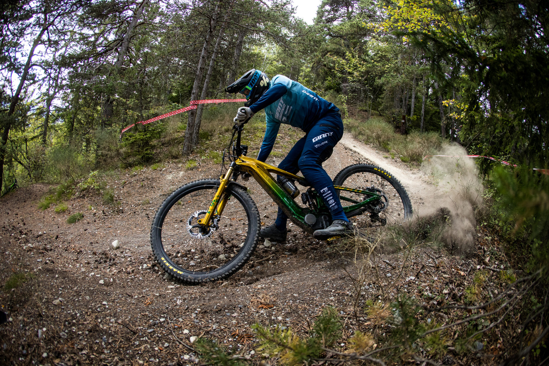 Josh Carlson ripping a corner