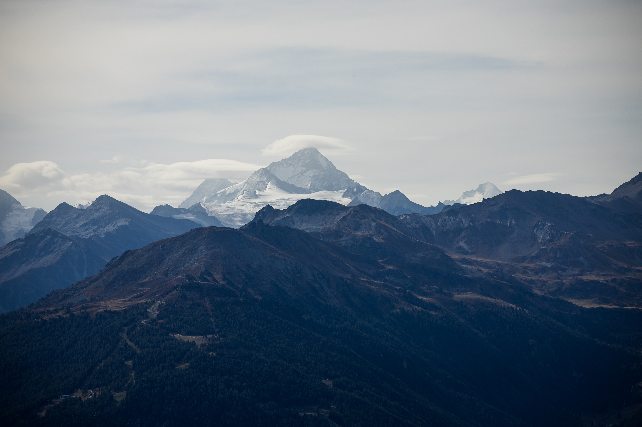 Crans Montana Mountains